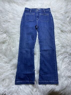 Loft The Curvy Kick Crop Jeans